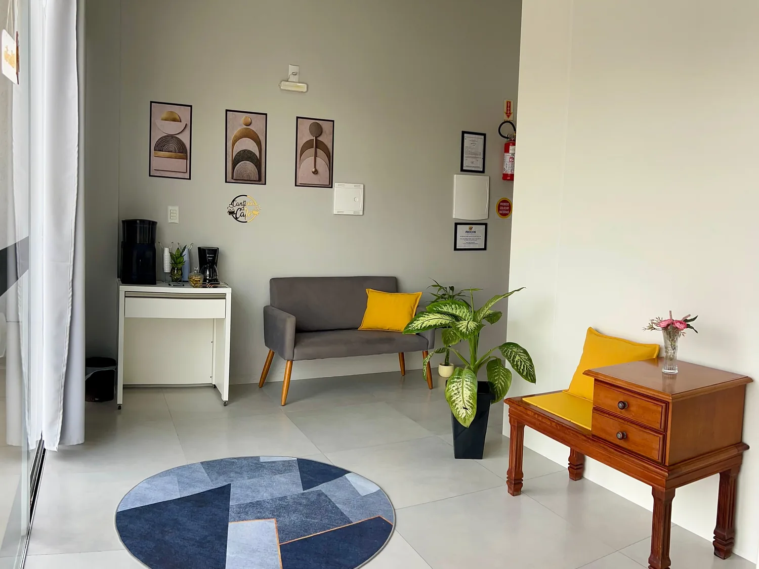 Recepção da VIGO Estética Avançada em Garopaba